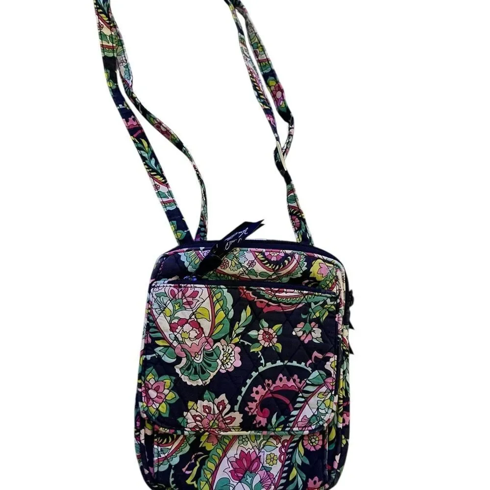 Vera Bradley Crossbody Mini Hipster - Petal Paosley